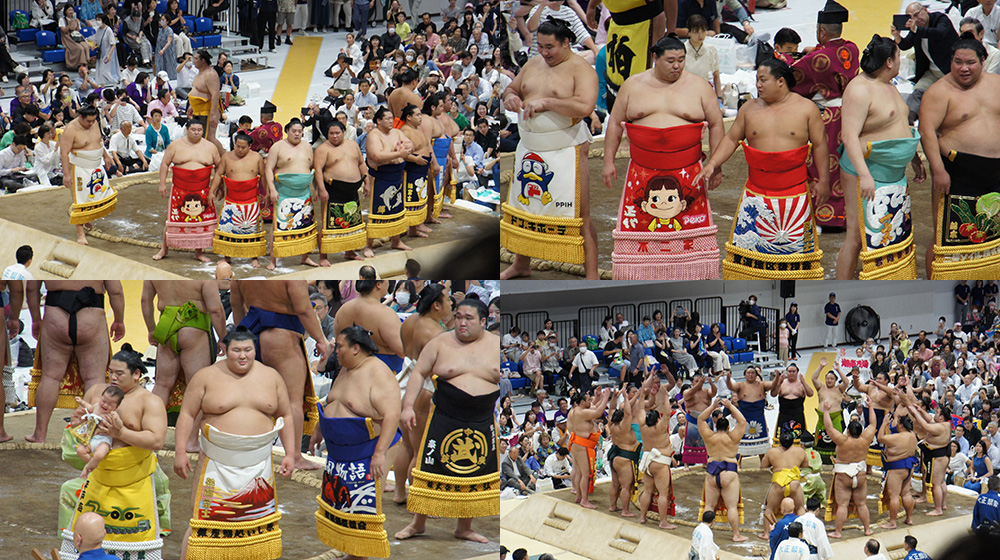 令和6年夏巡業 立川立飛場所-関取土俵入り