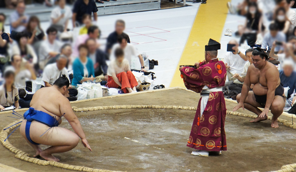 令和6年夏巡業 立川立飛場所-大里VS霧島