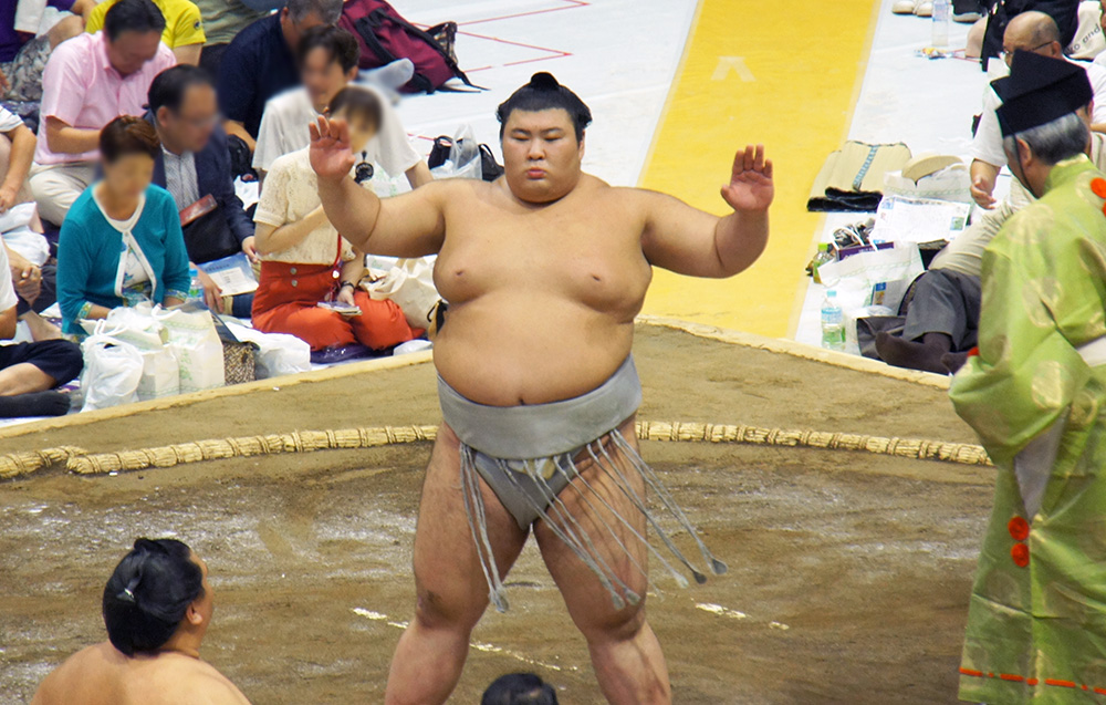 令和6年夏巡業 立川立飛場所-熱海富士